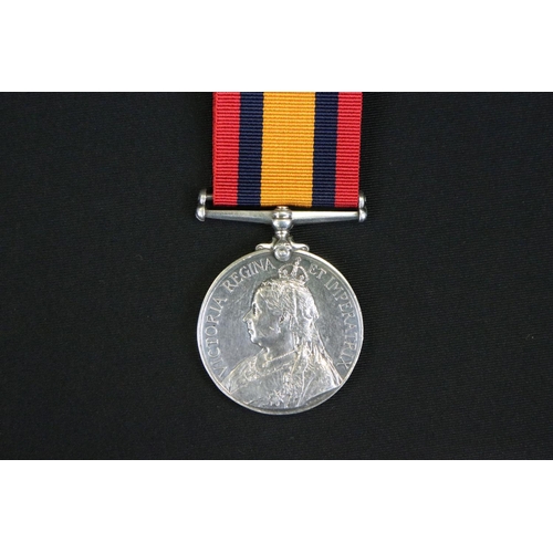 129 - A British Full Size Victorian Queens Mediterranean Medal, Correctly Named And Issued To No.4096 PTE.... 