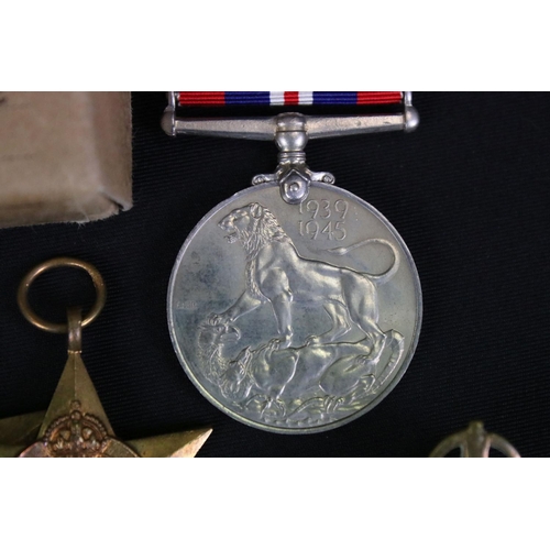 132 - A British World War Two Full Size Medal Group To Include The 1939-45 British War Medal, The 1939-45 ... 