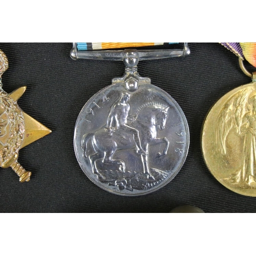 133 - A British World War One Full Size Medal Group Of Four to Include The Great War Of Civilisation Victo... 