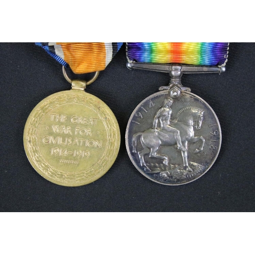 136 - A British World War One Full Size Medal Pair To Include The 1914-1918 British War Medal And the Grea... 