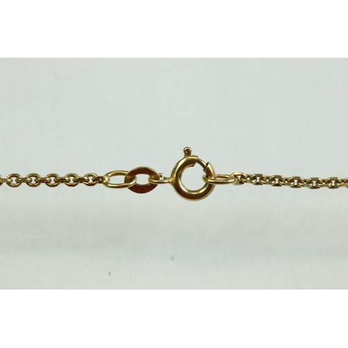 52 - Full sovereign coin pendant necklace, Edward VII dated 1908, 9ct gold coin mount, 9ct gold belcher l... 