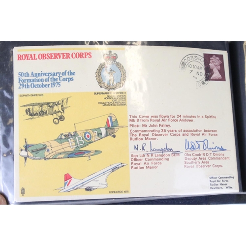 47 - A Collection Of Royal Air Force First Day Covers Together With A Small Quantity Of Other First Day C... 