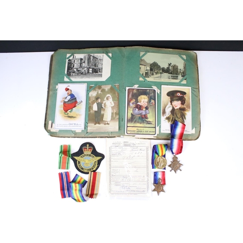 54 - A British Full Size World War One Medal Pair To Include The 1914 Star Medal And The Great War Of Civ... 