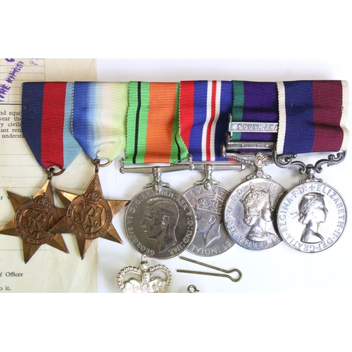 85 - A British World War Two Full Size Medal Group Of Six To Include The 1939-45 British War Medal, The 1... 