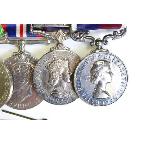 85 - A British World War Two Full Size Medal Group Of Six To Include The 1939-45 British War Medal, The 1... 