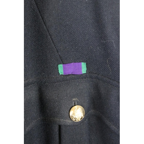 175 - A British Military Blue Other Ranks No.1 Dress Uniform Badged To The Tank Corps. (Dated 1956).