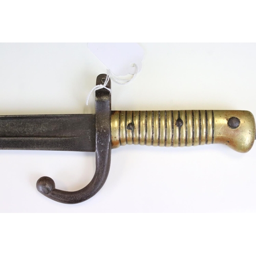 70 - A French M1866 Chassepot Sword Bayonet.