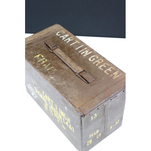 78 - A British Military H83 Mk.1 Ammunition Box Dated 1967.