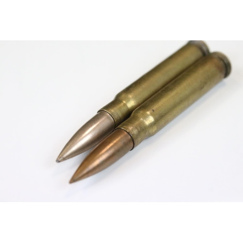 89 - A Pair Of Trench Art .303 Rifle Rounds Converted Into A Button Hook And Nail File.