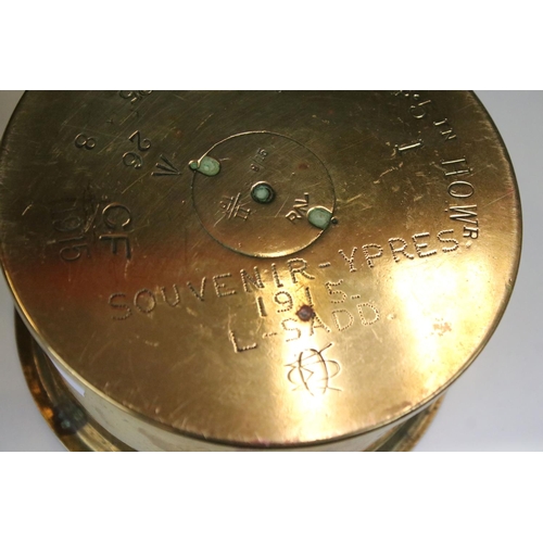 91 - A British World War One Trench Art 4.5