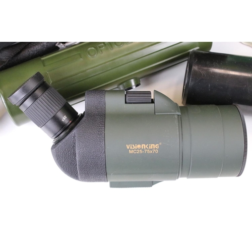 380 - A Collection Of Shooting Spotter Scopes.