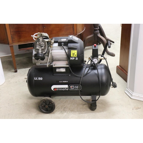 612 - SIP 3 H.P. 50 litre Air Compressor