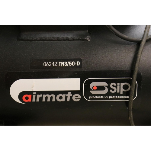 612 - SIP 3 H.P. 50 litre Air Compressor