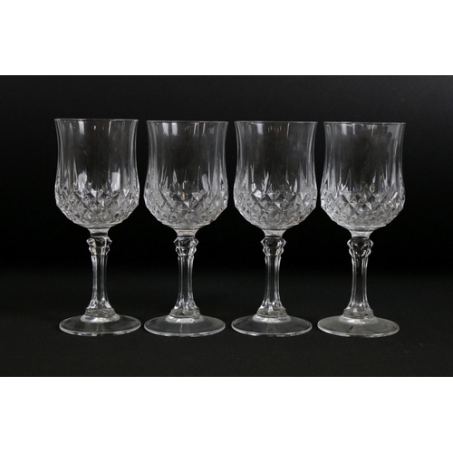 31 - Set of Six Waterford Crystal Liqueur Glasses together with Two Trays of Mixed Glass ware including D... 