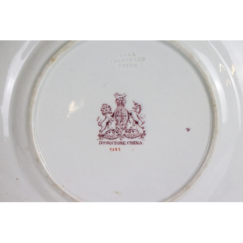 37 - Collection of Ceramic Plates and Bowls including Chinese Cantonese Famille Rose Five Bowls, 11.5cm d... 