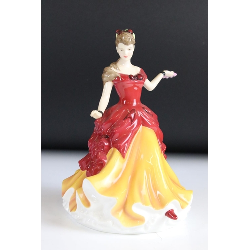 51 - Four Royal Doulton Figurines including Diana, Alana, Katie and Belle