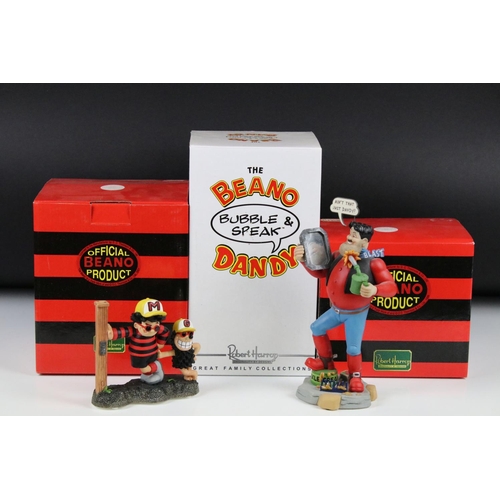 132 - Robert Harrop - Fifteen Boxed ' Beano and Dandy ' Figures including Dennis the Menace 50th Anniversa... 