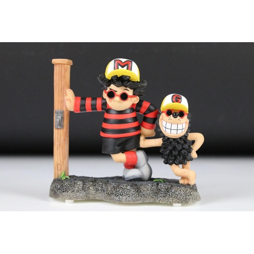 132 - Robert Harrop - Fifteen Boxed ' Beano and Dandy ' Figures including Dennis the Menace 50th Anniversa... 