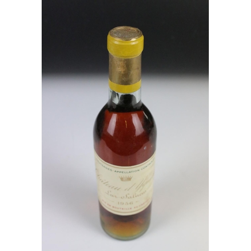 355 - Wine - Four 37.5cl Bottles of Chateau d'Yquem Lur-Saluces 1956