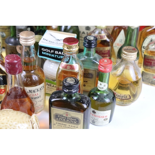 358 - Whisky - approximately Thirty Nine Miniature Whiskys including few in novelty bottles and a few with... 