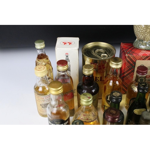 358 - Whisky - approximately Thirty Nine Miniature Whiskys including few in novelty bottles and a few with... 