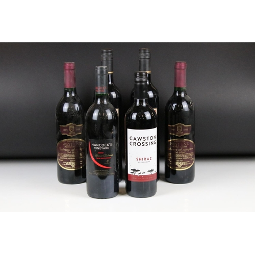 361 - Wine - 1999 West End Cabernet Sauvignon x 2, 2012 Parker Terra Rossa x 2 & two other Australian reds... 