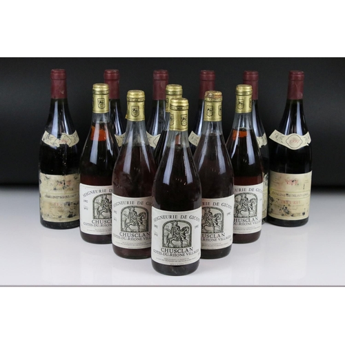 362 - Wine - 1992 Seigneurie de Gicon, Chusclan x 6 & 1997 Domaine de Montgenas, Fleurie x 6 (12 bottles)