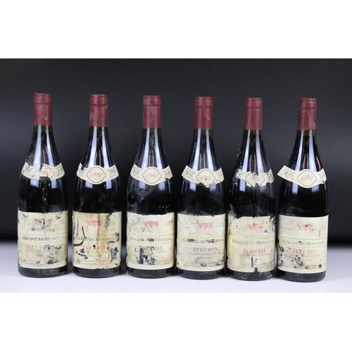 362 - Wine - 1992 Seigneurie de Gicon, Chusclan x 6 & 1997 Domaine de Montgenas, Fleurie x 6 (12 bottles)