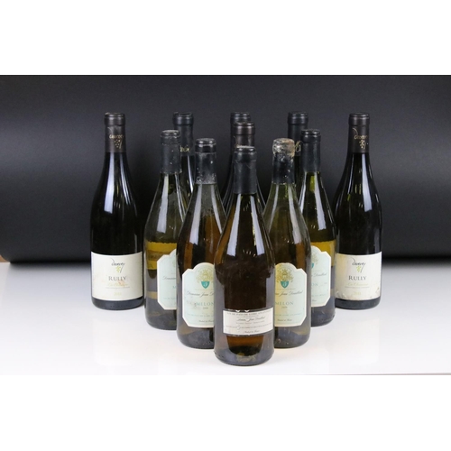 363 - Wine - 2000 Domaine Jean Douillard, Melon x 5 & 2012 Merlin Macon La Roche Vineuse x 6 (11 bottles)