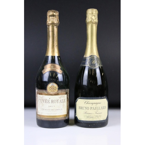 369 - Champagne - 1993 Bruno Paillard, 1998 Bruno Paillard Rose Premiere Cuvee x 3, Cremant de Bourgogne x... 