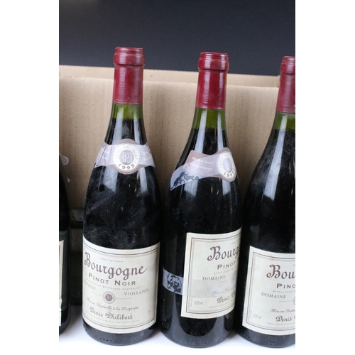 378 - Wine - 1995 Denis Philibert Bourgogne Pinot Noir x 19 (19 bottles)