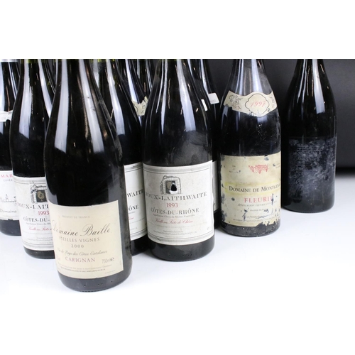 385 - Wine - 2010 Domain Jean Fournier Marsannay x 4, 1993 Roux-Laithwaite Cotes-Du-Rhone x 6, 1997 Domain... 