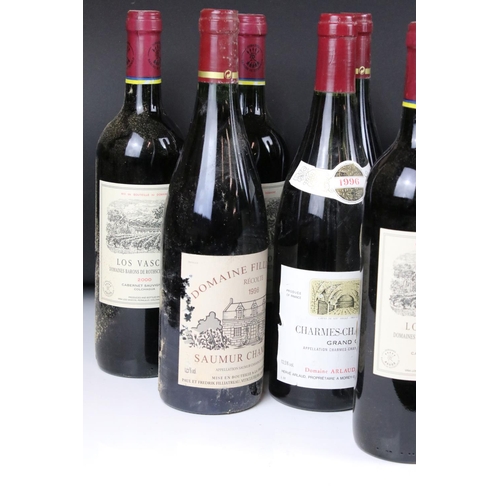 387 - Wine - 2000 Domaines Barons de Rothschild Los Vascos x 8, 1996 Domaine Arlaud Charmes-Chambertin Gra... 