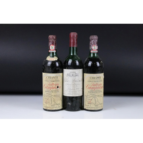 389 - Wine - 1995 Castillo de Valdestrada x 2 & Italian red wines x 17, circa 1970s (19 bottles)