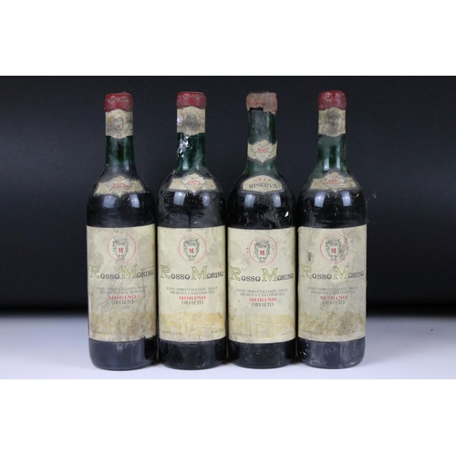 390 - Wine - 1971 Rubesco x 5, 1973 Rosso Morino x 11, 1971 Brunello di Montalcino x 4 & twelve other Ital... 