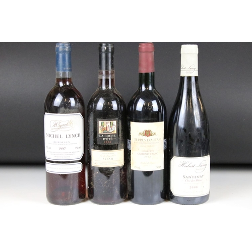 393 - Wine - 1997 Michel Lynch Bordeaux x 2 & thirteen other French red wines (15 bottles)