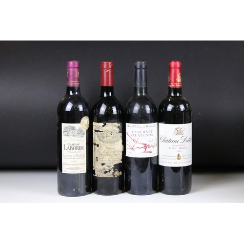 394 - Wine - 2005 Chateau Duthil x 2, 2005 Chateau Rahoul x 2, 2001 Les Angelots & seven others (12 bottle... 