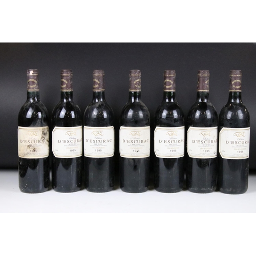 396 - Wine - 1995 Chateau D'Escurac x 8, 1995 Fitou x 3 & two others (13 bottles)