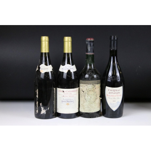 397 - Wine - 1995 Domaine Arlaud Charmes Chambertain Grand Cru x 5, 2001 Chateau des Applanats x 4, 1970 C... 