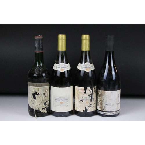 397 - Wine - 1995 Domaine Arlaud Charmes Chambertain Grand Cru x 5, 2001 Chateau des Applanats x 4, 1970 C... 