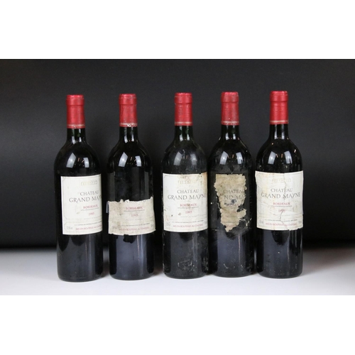 399 - Wine - 1995 Chateau Grand Mayne Bordeaux x 6, & 1995 Domaine Girard-Vollot Sauvigny-Les-Baunes, Prem... 