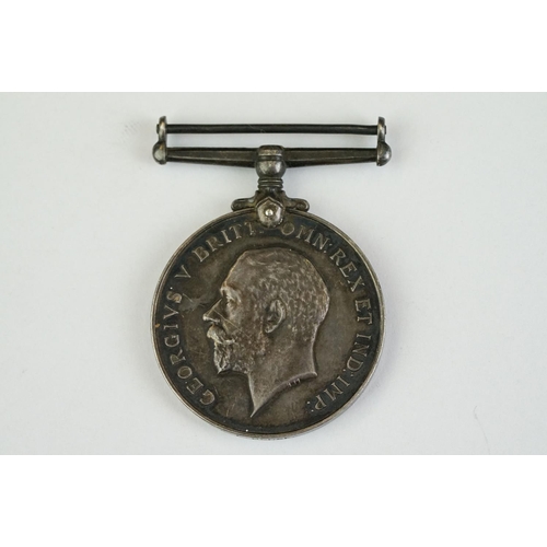 262 - A British World War One full size medal pair to include the Great War of civilisation Victory medal ... 