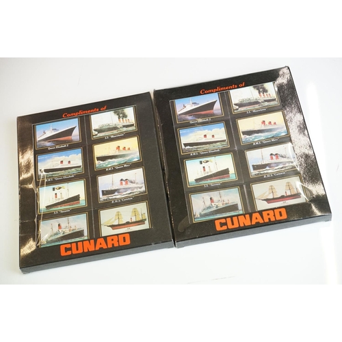 280 - A collection of Cunard collectables to include Medallions, matchboxes, Wedgwood, ceramics....etc.