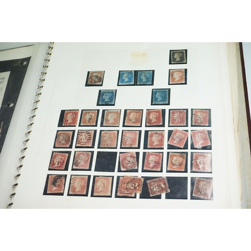 430 - Collection of mostly GB stamps within a modern album, to include Queen Victoria penny blacks, penny ... 