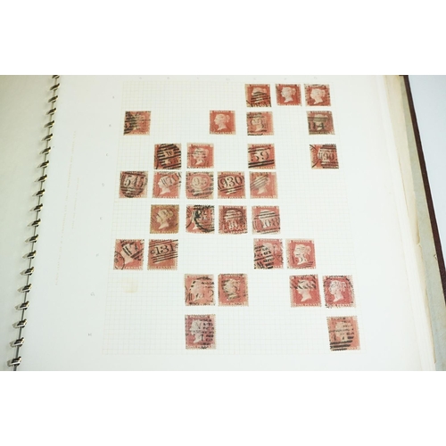 430 - Collection of mostly GB stamps within a modern album, to include Queen Victoria penny blacks, penny ... 