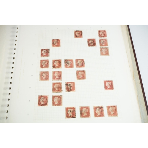 430 - Collection of mostly GB stamps within a modern album, to include Queen Victoria penny blacks, penny ... 