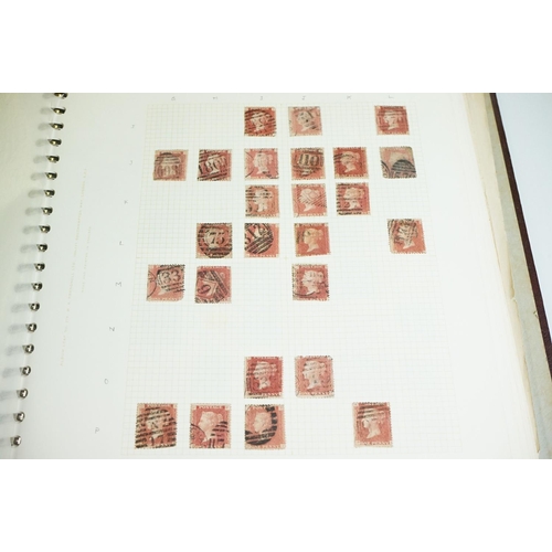 430 - Collection of mostly GB stamps within a modern album, to include Queen Victoria penny blacks, penny ... 