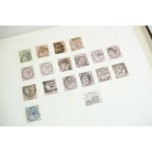 430 - Collection of mostly GB stamps within a modern album, to include Queen Victoria penny blacks, penny ... 