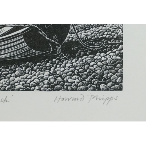 468 - Howard Phipps RWA, SWE (b.1954) Artists Proof  Engraving titled ' Pen-y-Gwent ' and dated 2003, 7.5c... 