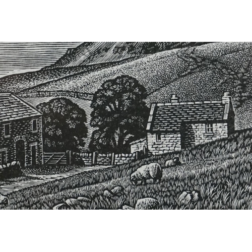 468 - Howard Phipps RWA, SWE (b.1954) Artists Proof  Engraving titled ' Pen-y-Gwent ' and dated 2003, 7.5c... 